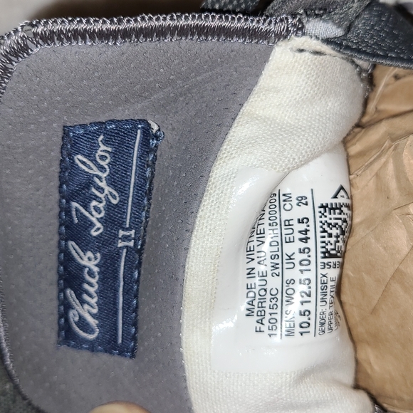 GUC Grey converse - Picture 5 of 5